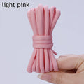 1Pair Oval Shoe Laces Half Round Athletic Shoelaces for Running Sneakers Laces Shoes Strings Durable without Fading Shoelace