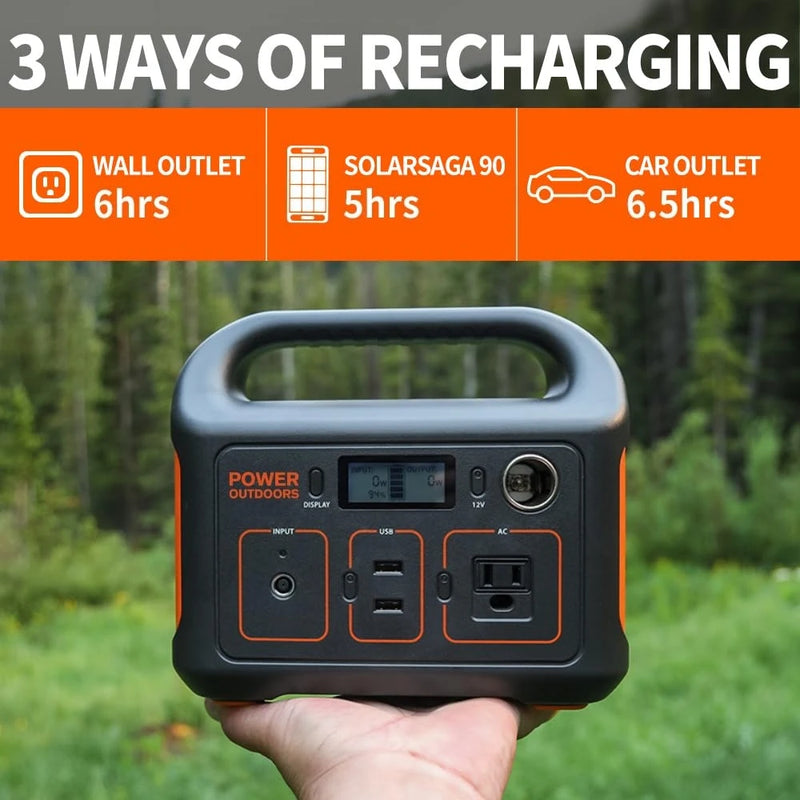 Portable Power Station Explorer 290, 290Wh Backup Lithium Battery, 110V/200W Pure Sine Wave AC Outlet,, Customized