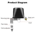 Tuya ZigBee Smart Wireless Control Gas Water Valve Smart Home Automation Control Valve for Gas Work with Alexa,Google Assistant