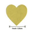 100-500PCS Thank You Stickers New Rolling Merci Stickers for Business Packaging Home Made Love Heart Shaped Sticker