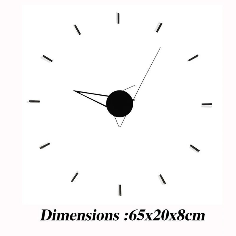 Nordic Wall Clocks Minimalist Wall Clock Art Decoration Clock Living Room Silent Mechanism Watch Aesthetic Decorating Items