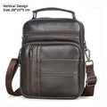 Hot Fashion Men Messenger Bags Genuine Leather Handbags for Man Luxury Brand Male Crossbody Bag for Mini Pad Boy Shoulder Bag
