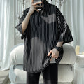 Told Tale Male Simple Stripe Polo Shirt Men Clothing | SAMAG