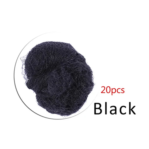 50pcs/20pcs Sample Order Five Colors Nylon Hairnets Invisible Soft Elastic Lines Hair Net
