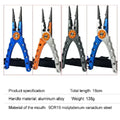 Fishing Pliers Line Cutter Multifunctional Knot Aluminum | SAMAG