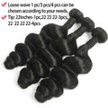 26 28 30 32 Inch Loose Wave Bundles Human Hair 16A Unprocessed Quality Virgin Raw Hair Brazilian 2 3 4 PCS Loose Deep Wave Human Hair Bundles Extensions