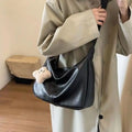 Designer Slouchy Shoulder Bag for Women PU Leather Large Capacity Underarm Bag Retro Ladies Hobo Tote Bag Women's Handbags