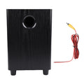 Home Theater Subwoofer 100W Home Subwoofer 6.5 Inch Independent Passive Subwoofer Speaker Plug and Play for Home Theater Party