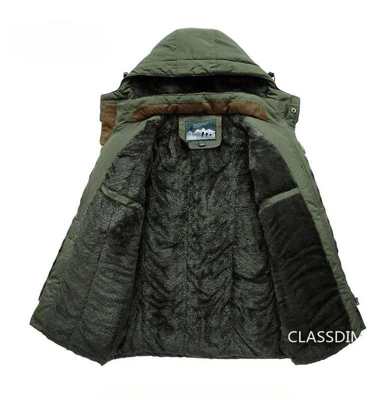 Men Hooded Long Down Jackets Casual Overcoats Warm Parkas Quality Male Winter Jackets Outdoor Long Coats Winter Clothing 6XL