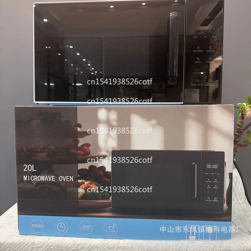 25L liter turntable heating household intelligent multi-function reservation timing microwave oven