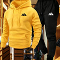 Men's Printed Pullover Hoodie Sweatpants Streetwear | SAMAG