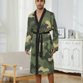 1pcs Men's Robes 2026 Spring/Summer Breathable Shower robe Sleepwear Graphic Bathrobe men 3D Printed Funny pajamas Sleepwear