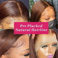 #4 Straight Chocolate Brown Wigs 200% Density 13x4 13x6 HD Transparent Lace Frontal Wigs Real Human Hair 46 Inch Remy Women Hair