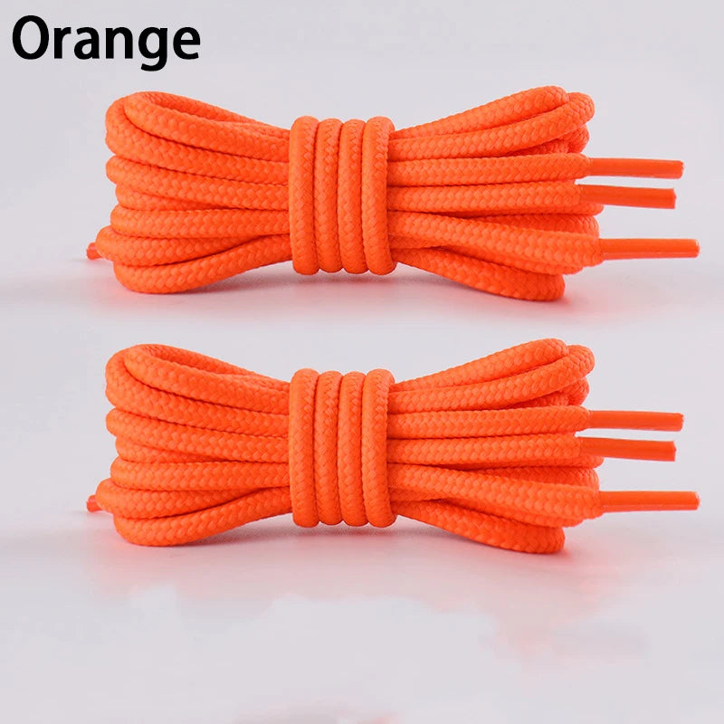 Classic Round ShoeLaces 20 Colours Durable Solid Shoelaces Sneakers Boots Shoelace rope 70cm/90cm/120cm/150cm 1Pair