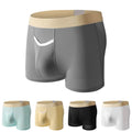Lingerie For Men Color Matching Briefs Breathable Pouch Underwear Stretch Underpants Panties Sexy Trunks Boxershort Knickers