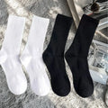 10/20/30Pairs Pure Cotton Men's High Socks Classic Black | SAMAG