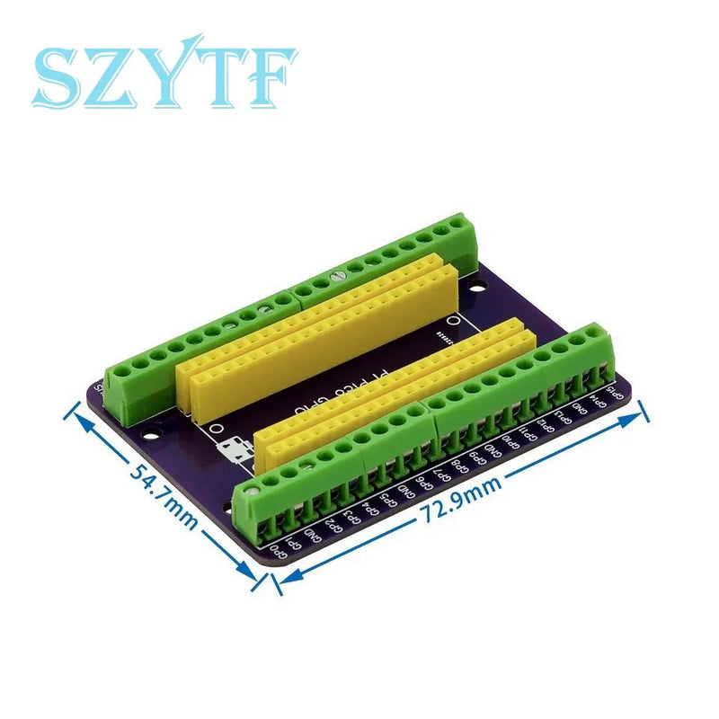 Expansion Board GPIO Breakout Extension Adapter Onboard Male and Female Pins for Raspberry Pi Pico 
