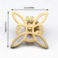 Aesthetic Celtic Knot Brooch Pin for Women Men Stainless Steel Lucky Witch Protection Badge Pins Jewelry nudo de bruja BS02