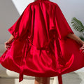 Autumn New Women's Silk Pajamas Sexy Fashion Set | SAMAG