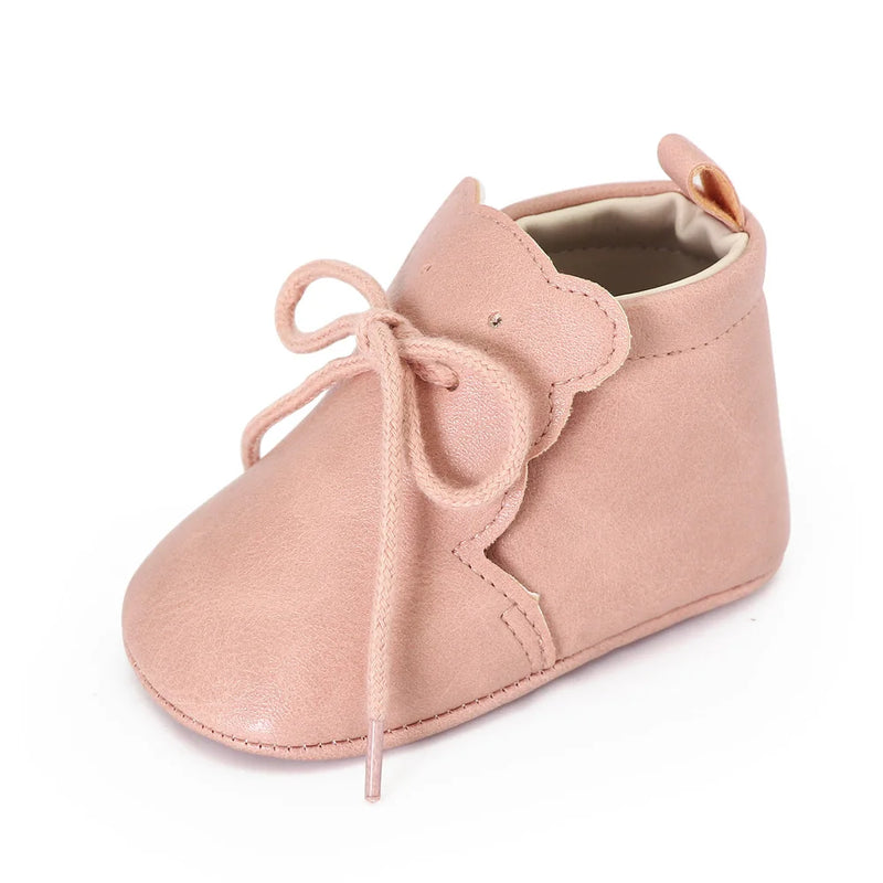 Baby PU Shoes Ankle - covered Little Boots Soft and Warm - View 7 | SAMAG
