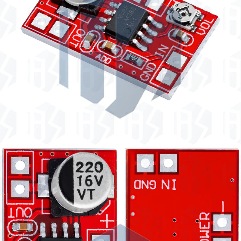1~3PCS DC 5V-12V Micro Electret Amplifier MIC Condenser Mini Microphone Amplifier Board