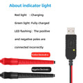 Baofeng Walkie Talkie Universal USB Charger Kabel untuk BaoFeng UV-5R UV-82 BF-888S TYT Retevis RadioDuaArahdenganLampuIndikator
