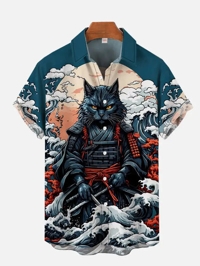 Men's Shirt Dragon Print Casual Daily Tops 3D Printing | SAMAG