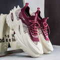 2026 New Model Large Size 39-45 Slip-On Stylish Men's Shoes, Comfortable Color-Blocking Thick-Soled Street Fashion Casual Sneakers