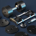 Adjustable Dumbbells Rotating Handle Adjustment / 7 | SAMAG