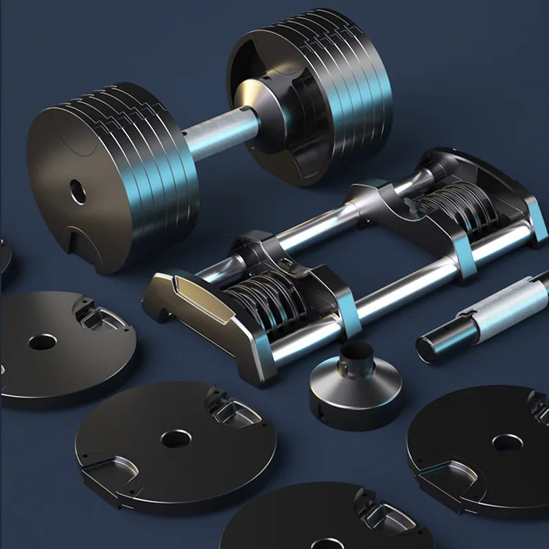 Adjustable Dumbbells Rotating Handle Adjustment / 7 | SAMAG