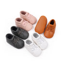 Baby Shoes Soft PU Anti-slip Sole Newborn Toddler 0-9-18 Months Prewalking Sneaker Spring and Autumn Style 2024 Fashion  BXC3156