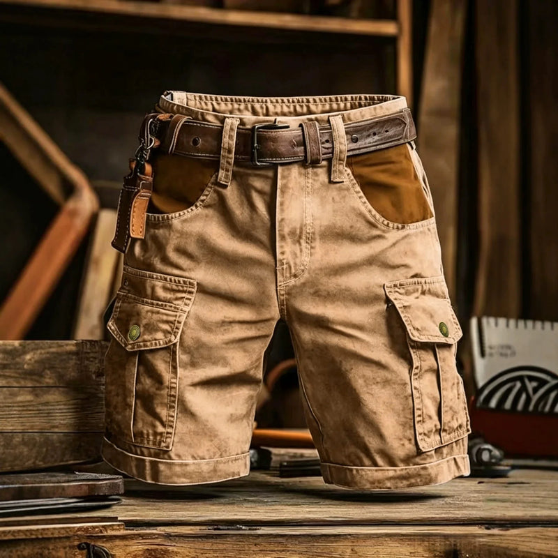 Cargo Knee Shorts Men Sports Casual Bermuda Plus Size | SAMAG
