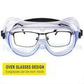 Safety Goggles Anti-Fog Fits Over Glasses Scratch | SAMAG