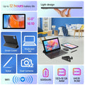 2026 Model (Upgraded Version) | 10.1-inch Android 16 Tablet | Quad-core Processor | 12GB (3GB + 9GB) RAM + 64GB ROM | Wi-Fi 6