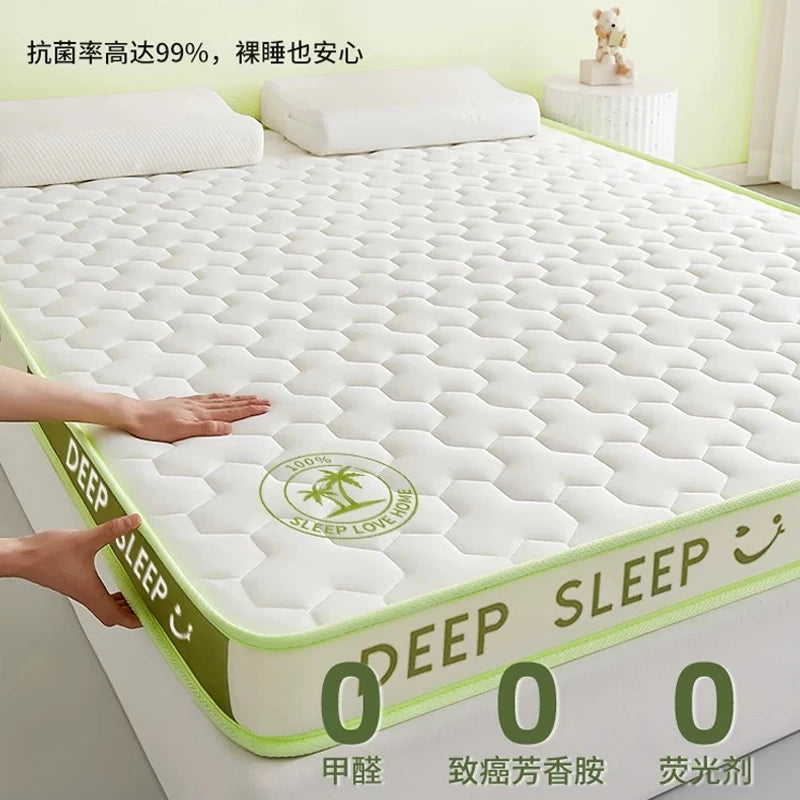 latex sponge 4/7cm Tatami Mat High grade Thicken Memory Foam Mattress Twin King Queen Size winter Keep warm bed cover cushion
