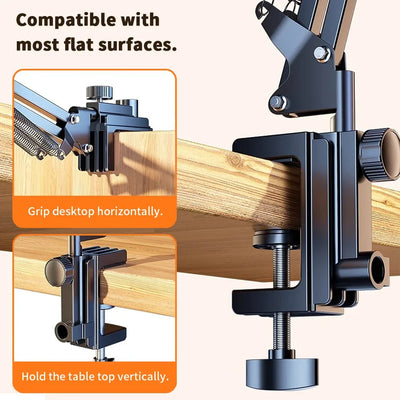 Tablet Holder for Bed with 90cm Metal Arm 360° Rotating | SAMAG