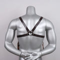 Men's Adjustable Suspenders, Fashionable Casual Back Harness Suspenders