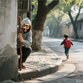 Tung Tung Tung Sahur Riding Mask Funny Breathable Mesh Fabric Mask 3D Mask Cosplay Italian Brainrot Anime Action