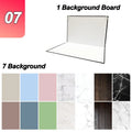 42x30cm Photography Backdrop Board 7 Pcs 2 Sided Photo Background Set 14 Wood Grain Studio Waterproof Product Photographic Props