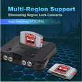 N64 Game Cartridge 5000 In 1 Game Card For Nintendo 64 Console With Free 32GB TF Card Compatibility 64DD/SNES/GB Games Ultiretro