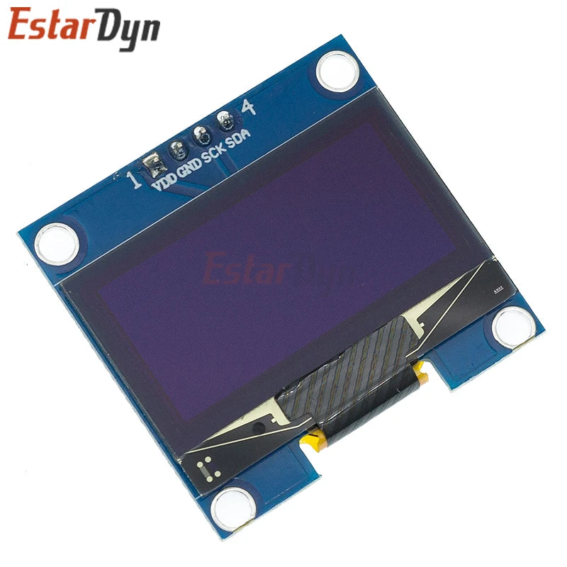 EstarDyn 1.3" OLED Display Module White Blue Color Drive Chip SH1106 128X64 1.3 Inch LCD LED IIC I2C Communicate For Arduino