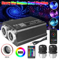 Car Starry Sky Light Fiber Optic Lights LED Auto Interior Decoration Accessories Car Roof Star Lights Ceiling Fiber Optic Light