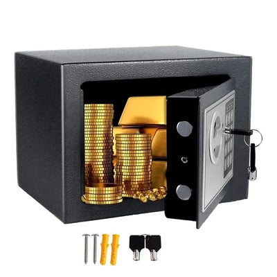 High - intensity Electronic Digital Keypad Lock Security Box All Steel For Home Fireproof Ffile Cabinet Cock Small | SAMAG