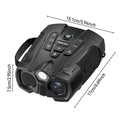 4K Night Vision Binoculars 10x Digital Zoom 7-level Infrared Night Vision Tactical Flashlight Hunting Observation Equipment