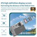 4K CCD Retro Digital Camera Portable Camera 13 Million Pixels Auto Focus Entry-level Camera Dual Camera Flash Student CCD