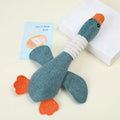 Eco - Friendly Plush Duck Dog Toy with Squeaker for Chewing and Teething - Interactive Pet Supplies Cat Dog Toys