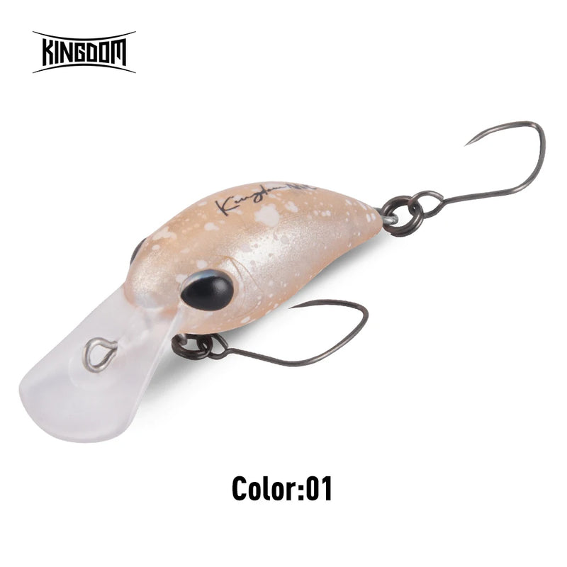Kingdom Mini Crank Minnow Lure 1.5g 25mm 3.2g 32mm | SAMAG