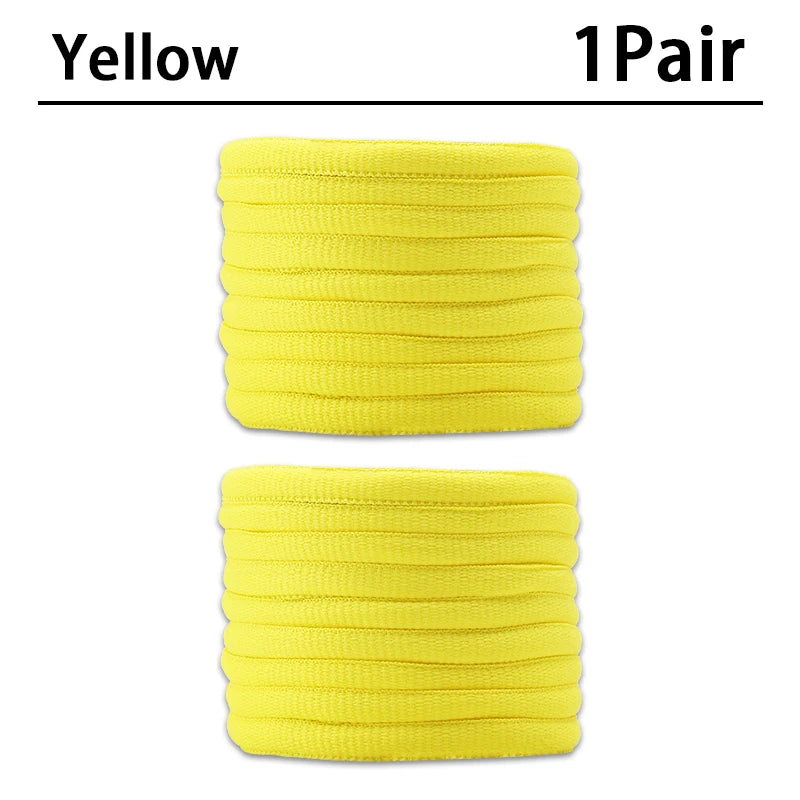 New Half Round High Quality Shoelaces 5mm Width Solid Color Shoelace Sneaker Classic Shoe Laces 1 Pair/3 Pair/5 Pair