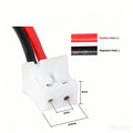 103450 3.7V 2500mAh Polymer Lithium Rechargeable Battery JST PH 2.0mm 2Pin Plug for Camera GPS Navigator MP5 Bluetooth Headset