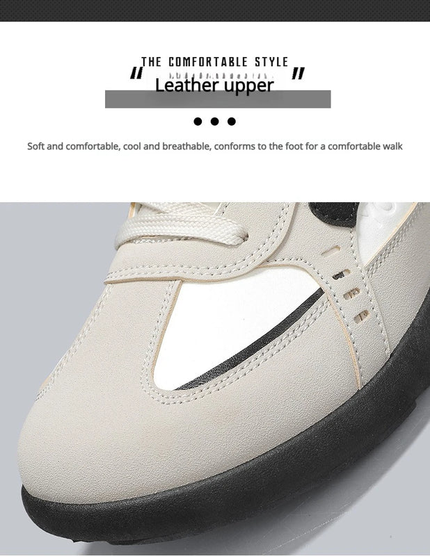 Men's Casual Sports Shoes with Low Heel Round Toe Soft Sole Multi-color Design Fashionable Large Size Walking Board Shoes